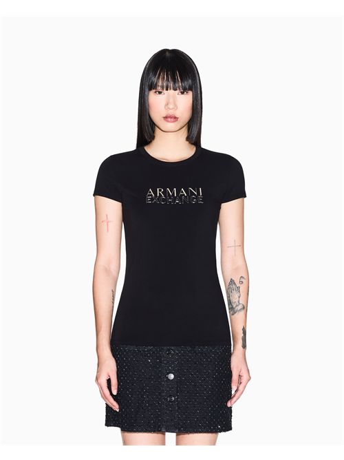 T-shirt Slim Fit in Jersey di Cotone Stretch ARMANI EXCHANGE | XW001837AF16294/UC001